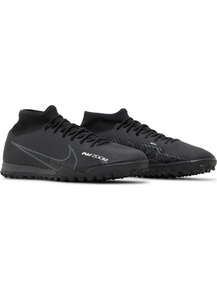 Кроссовки Nike Zoom Mercurial Superfly 9 Academy TF 'Black Dark Smoke Grey' — изображение 8 из 8, черный