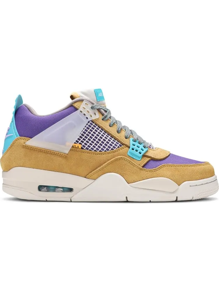 Кроссовки Union LA x Air Jordan 4 Retro Desert Moss — изображение 1 из 10, загар