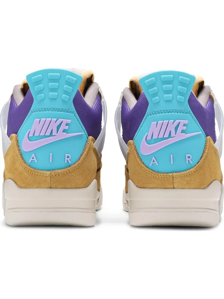 Кроссовки Union LA x Air Jordan 4 Retro Desert Moss — изображение 6 из 10, загар