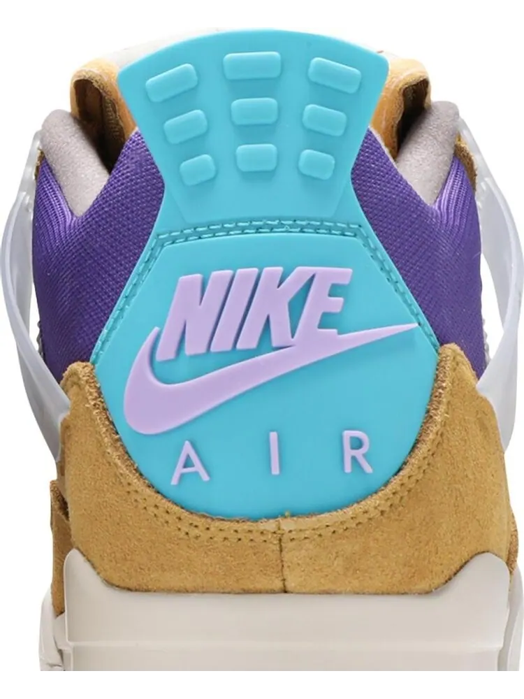 Кроссовки Union LA x Air Jordan 4 Retro Desert Moss — изображение 7 из 10, загар