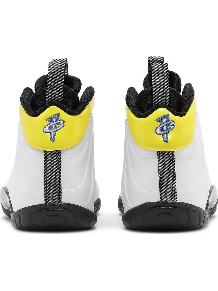 Кроссовки Nike Little Posite One GS 'Motorsport' — изображение 6 из 8, белый
