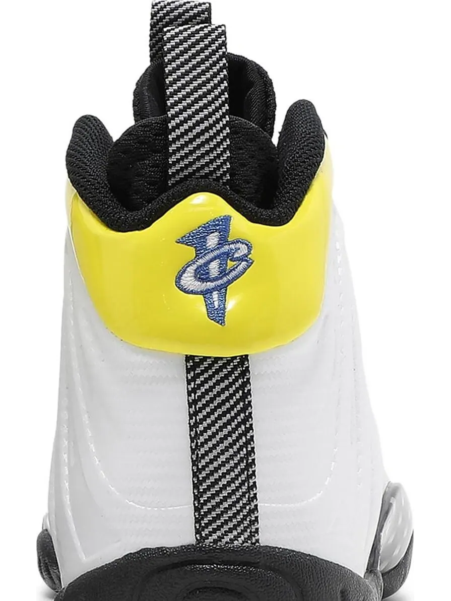 Кроссовки Nike Little Posite One GS 'Motorsport' — изображение 7 из 8, белый
