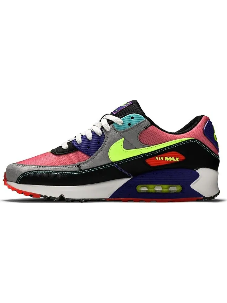 Кроссовки Nike Air Max 90 'Exeter Edition - Neon' — изображение 3 из 8, мульти