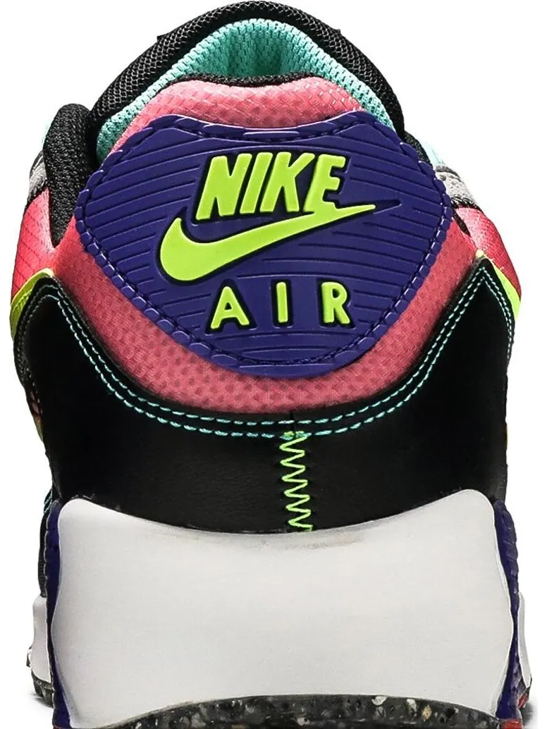 Кроссовки Nike Air Max 90 'Exeter Edition - Neon' — изображение 7 из 8, мульти