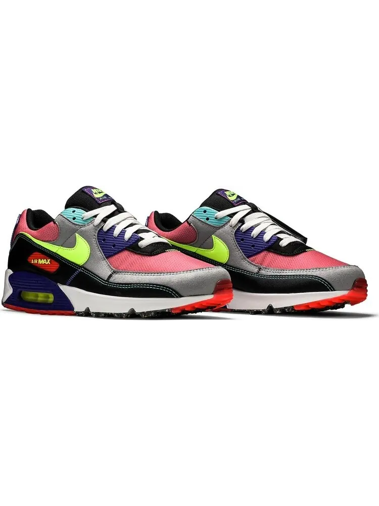 Кроссовки Nike Air Max 90 'Exeter Edition - Neon' — изображение 8 из 8, мульти