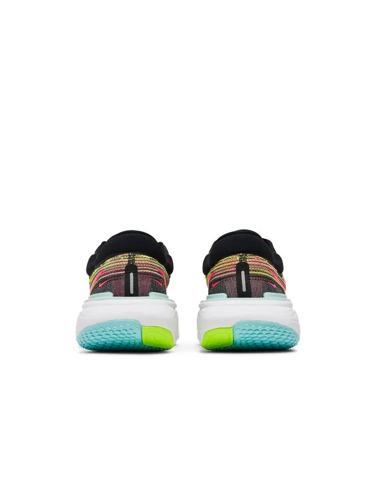 Кроссовки Nike Wmns ZoomX Invincible Run Flyknit 'Volt Bright Mango' — изображение 7 из 9, черный/светлый/яркий