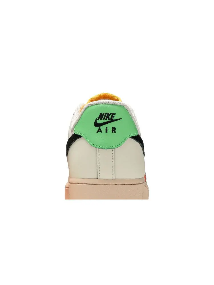 Кроссовки Nike Wmns Air Force 1 '07 'Sail Multi' — изображение 8 из 9, черный/яркий