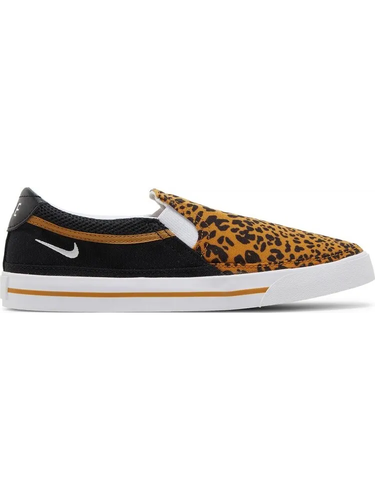Кроссовки Nike Wmns Court Legacy Slip 'Leopard' — изображение 1 из 8, коричневый
