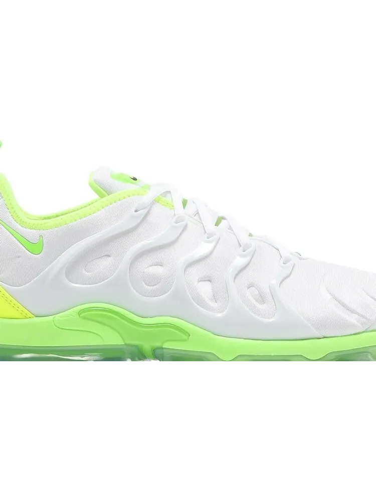 Кроссовки Nike Air VaporMax Plus 'Tennis Ball' — изображение 2 из 8, белый