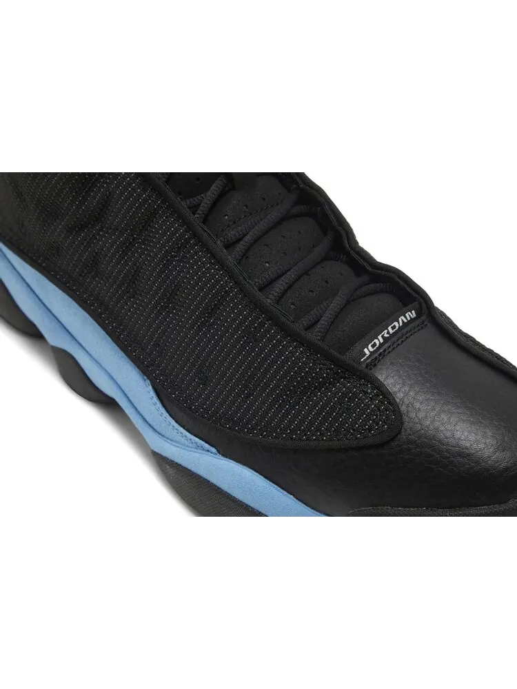 Кроссовки Air Jordan 13 Retro Black University Blue — изображение 10 из 10, черный