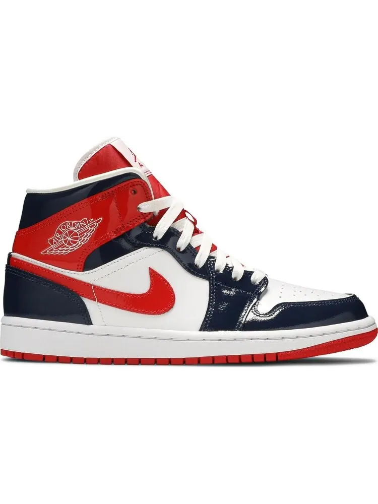 Кроссовки Wmns Air Jordan 1 Mid Champ Colors — изображение 1 из 8, красный