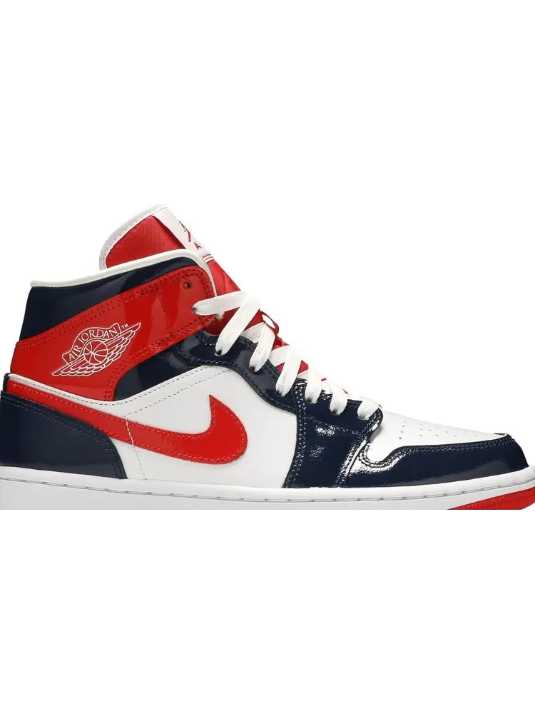 Кроссовки Wmns Air Jordan 1 Mid Champ Colors — изображение 2 из 8, красный