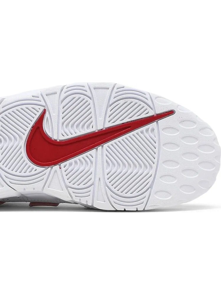 Кроссовки Nike Air More Uptempo GS 'White Varsity Red' — изображение 5 из 8, белый