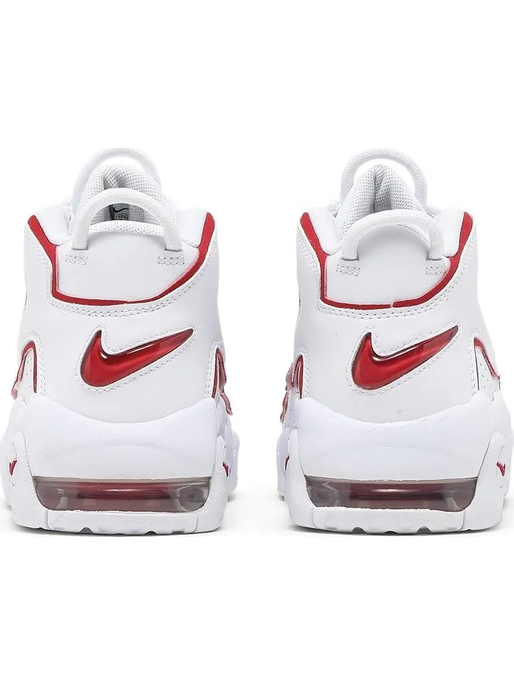 Кроссовки Nike Air More Uptempo GS 'White Varsity Red' — изображение 6 из 8, белый