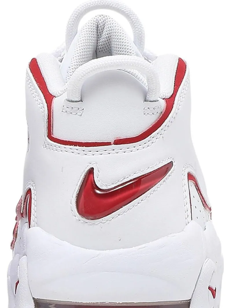 Кроссовки Nike Air More Uptempo GS 'White Varsity Red' — изображение 7 из 8, белый