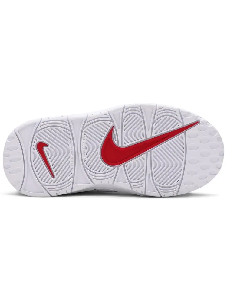 Кроссовки Nike Air More Uptempo TD 'White Varsity Red' 2021 — изображение 4 из 4, белый красный