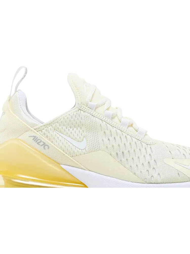 Кроссовки Nike Wmns Air Max 270 'Coconut Milk Saturn Gold' — изображение 2 из 8, бежевый