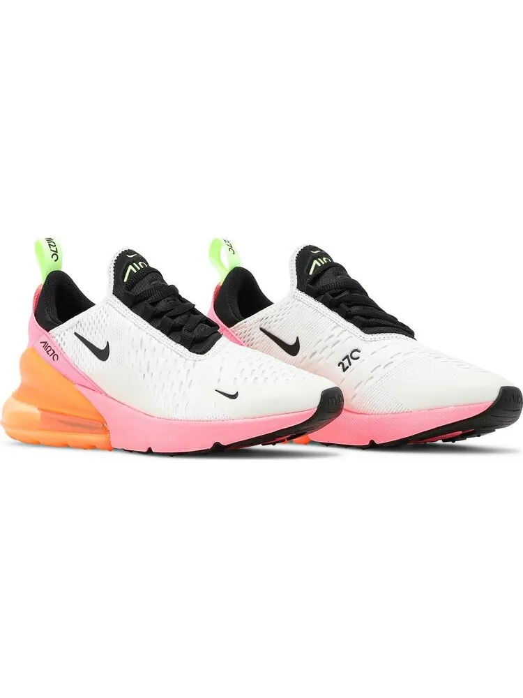 Кроссовки Nike Wmns Air Max 270 'Summit White Sunset Pulse' — изображение 8 из 8, белый