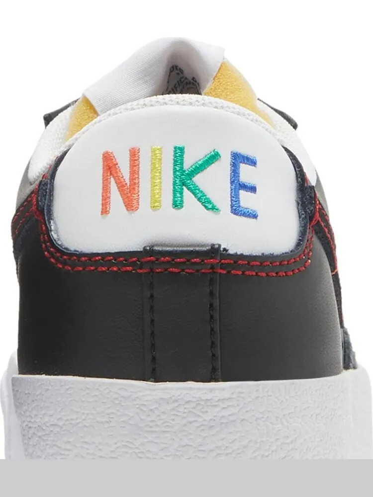 Кроссовки Nike Wmns Blazer Low '77 'Black' — изображение 7 из 8, черный