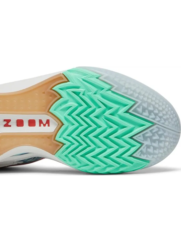 Кроссовки Nike Air Zoom GT Cut 2 'Leche Blue Green Glow' — изображение 5 из 8, синий
