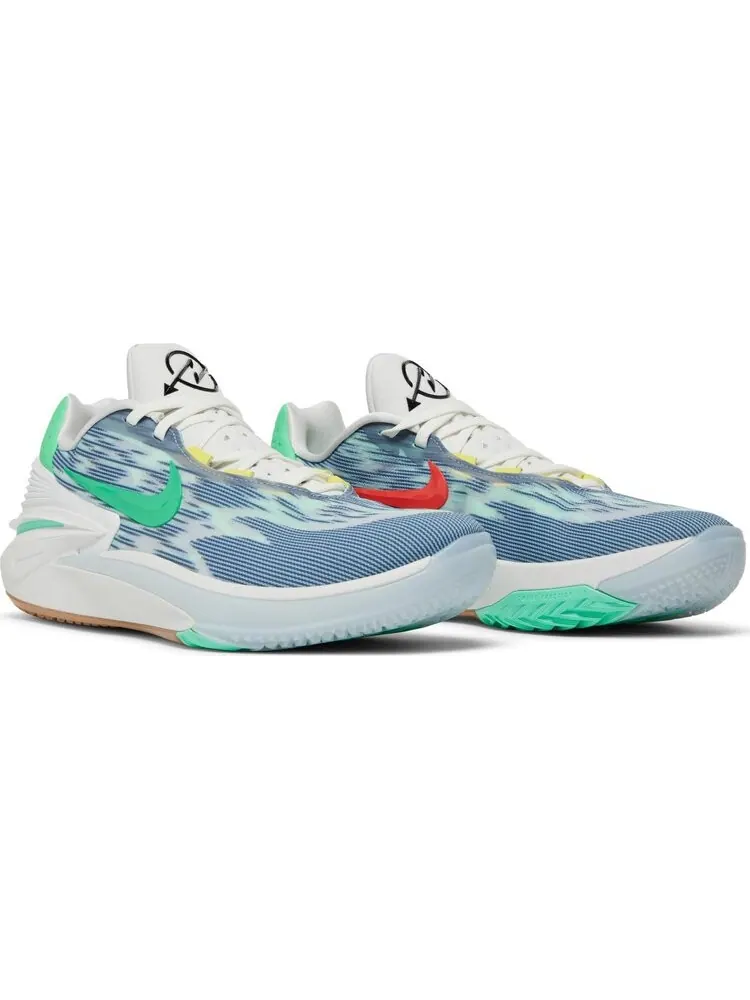Кроссовки Nike Air Zoom GT Cut 2 'Leche Blue Green Glow' — изображение 8 из 8, синий