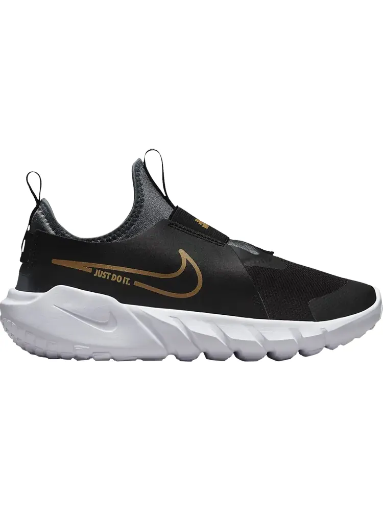 Кроссовки Nike Flex Runner 2 GS 'Black Metallic Gold' — изображение 1 из 1, черный