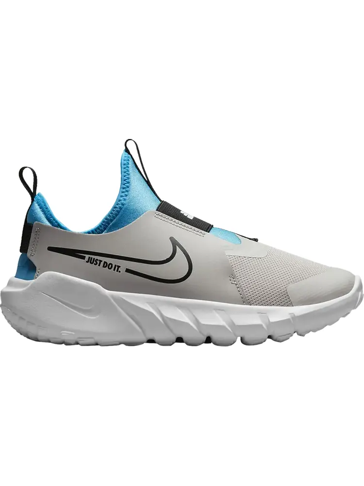Кроссовки Nike Flex Runner 2 GS 'Light Iron Ore Blue Lightning' — изображение 1 из 1, серый