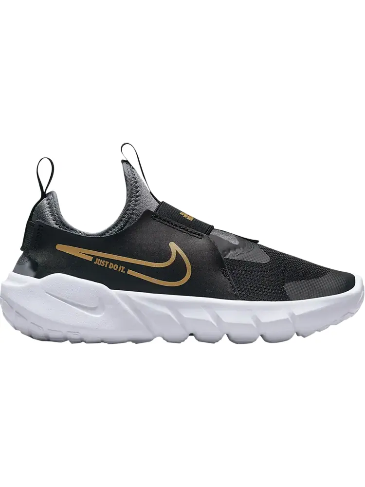 Кроссовки Nike Flex Runner 2 PS 'Black Metallic Gold' — изображение 1 из 1, черный