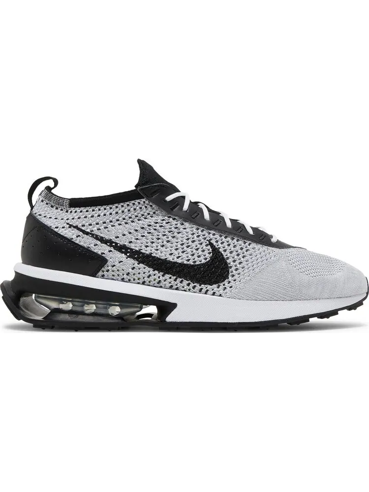 Кроссовки Nike Air Max Flyknit Racer 'White Black' — изображение 1 из 7, белый