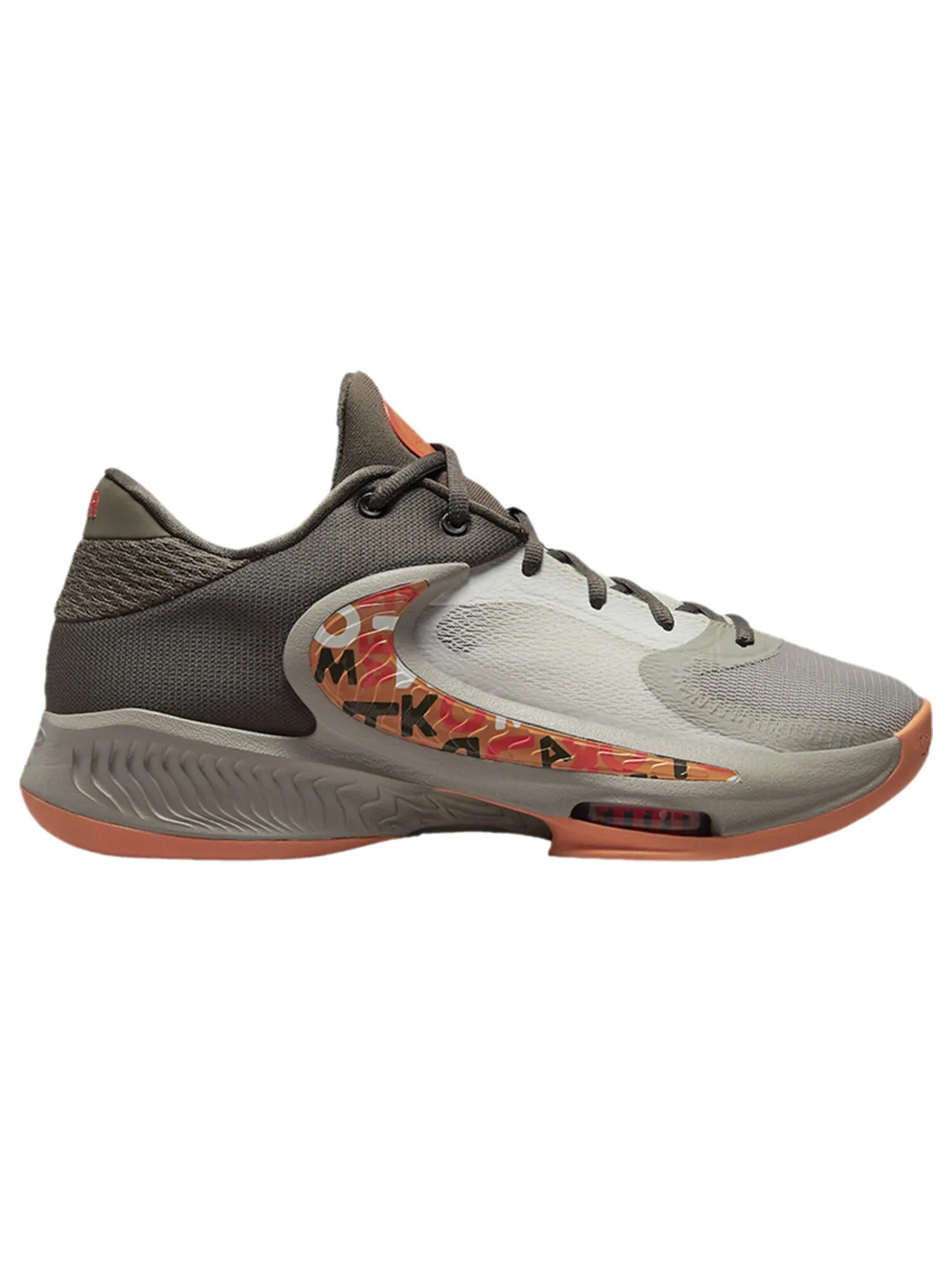 Кроссовки Nike Zoom Freak 4 EP 'Letter Bros' — изображение 1 из 1, коричневый
