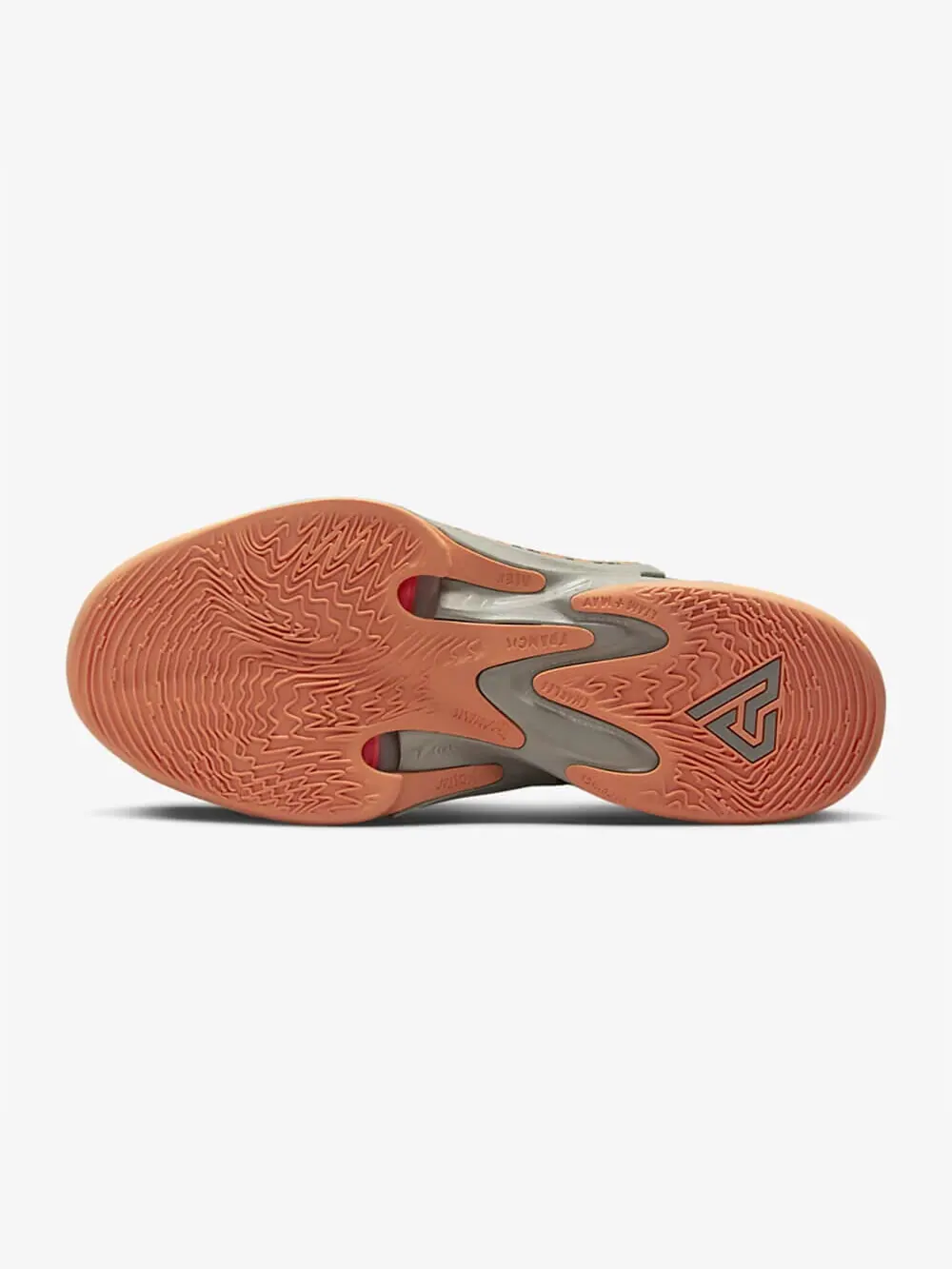 Баскетбольные кроссовки Nike Zoom Freak 4 "Letter Bros" — изображение 4 из 5, коричневый