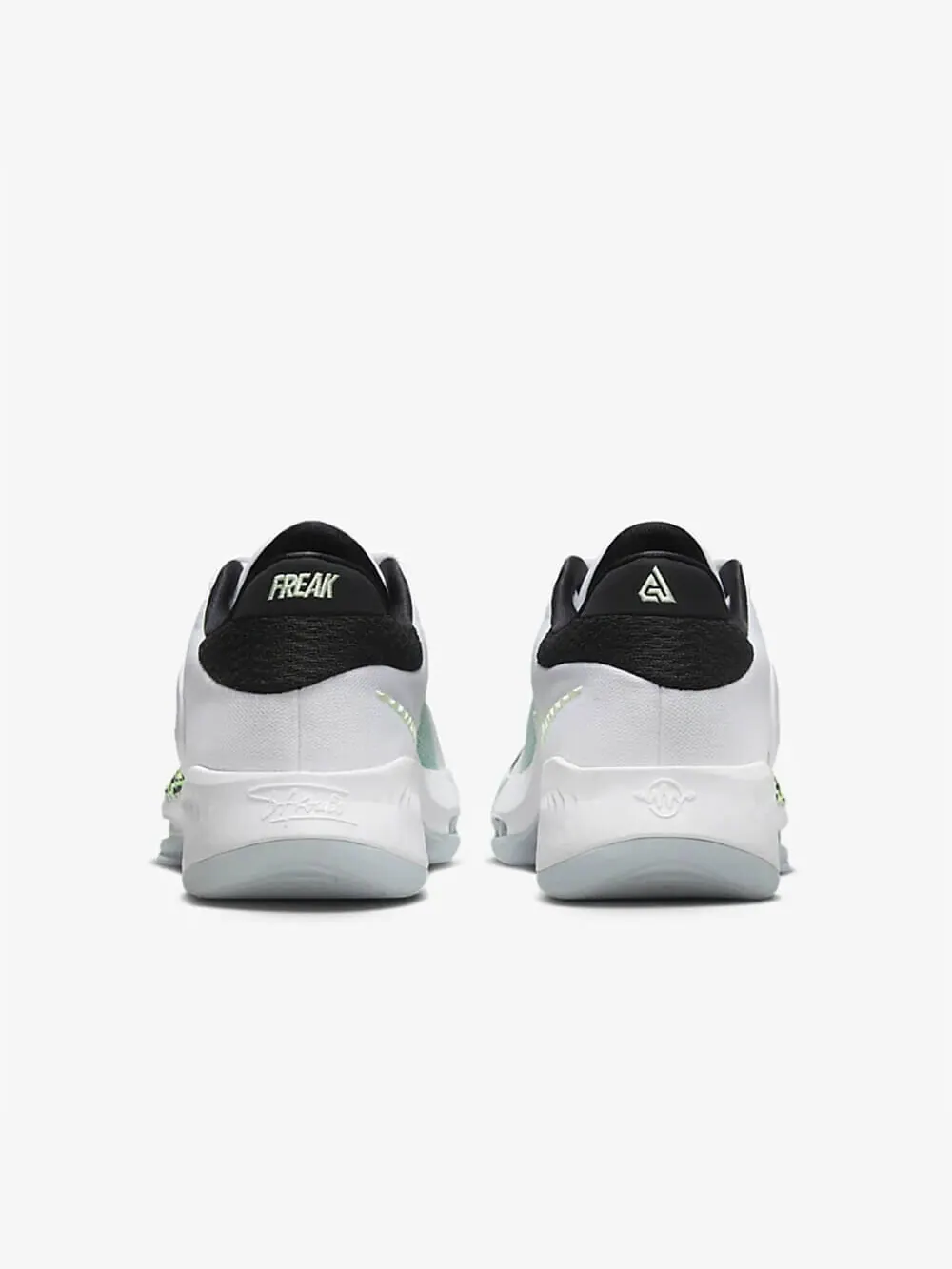 Баскетбольные кроссовки Nike Zoom Freak 4 "Greek Coastline" — изображение 3 из 6, зеленый/белый