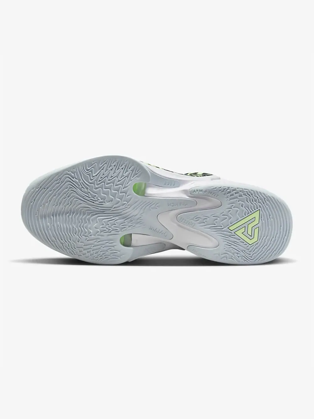 Баскетбольные кроссовки Nike Zoom Freak 4 "Greek Coastline" — изображение 4 из 6, зеленый/белый