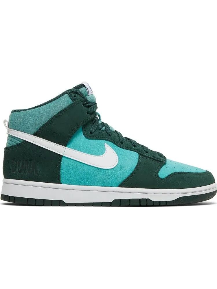 Кроссовки Nike Dunk High SE 'Athletic Club - Pro Green' — изображение 1 из 8, зеленый
