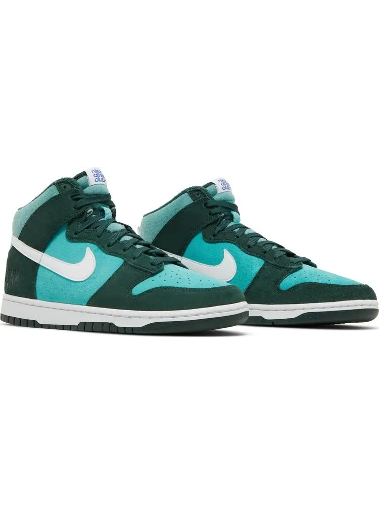 Кроссовки Nike Dunk High SE 'Athletic Club - Pro Green' — изображение 8 из 8, зеленый