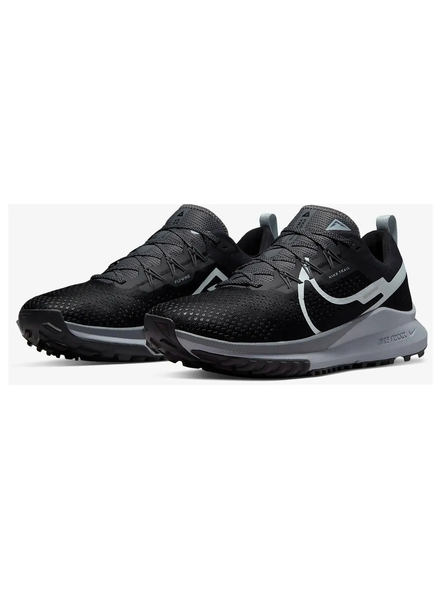 Кроссовки Nike React Pegasus Trail 4 — изображение 2 из 7, серый