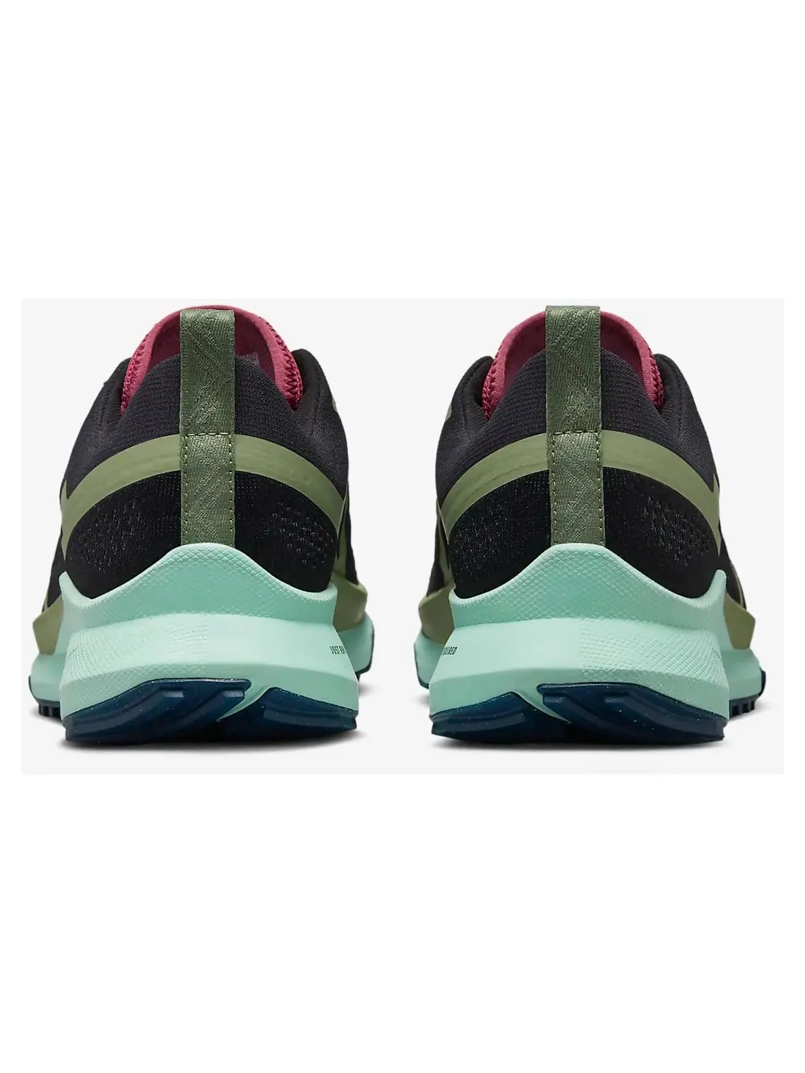 Кроссовки Nike React Pegasus Trail 4 — изображение 4 из 7, черный/зеленый