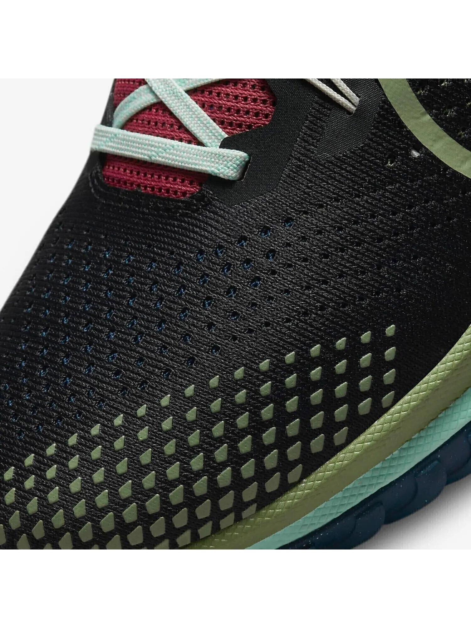 Кроссовки Nike React Pegasus Trail 4 — изображение 6 из 7, черный/зеленый