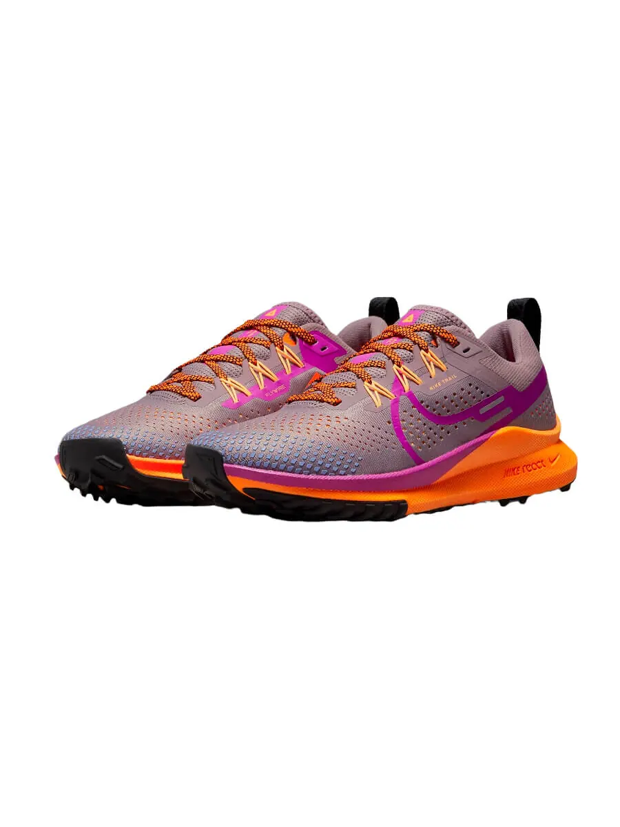 Кроссовки Nike React Pegasus Trail 4, пурпурный — изображение 1 из 6, фиолетовый