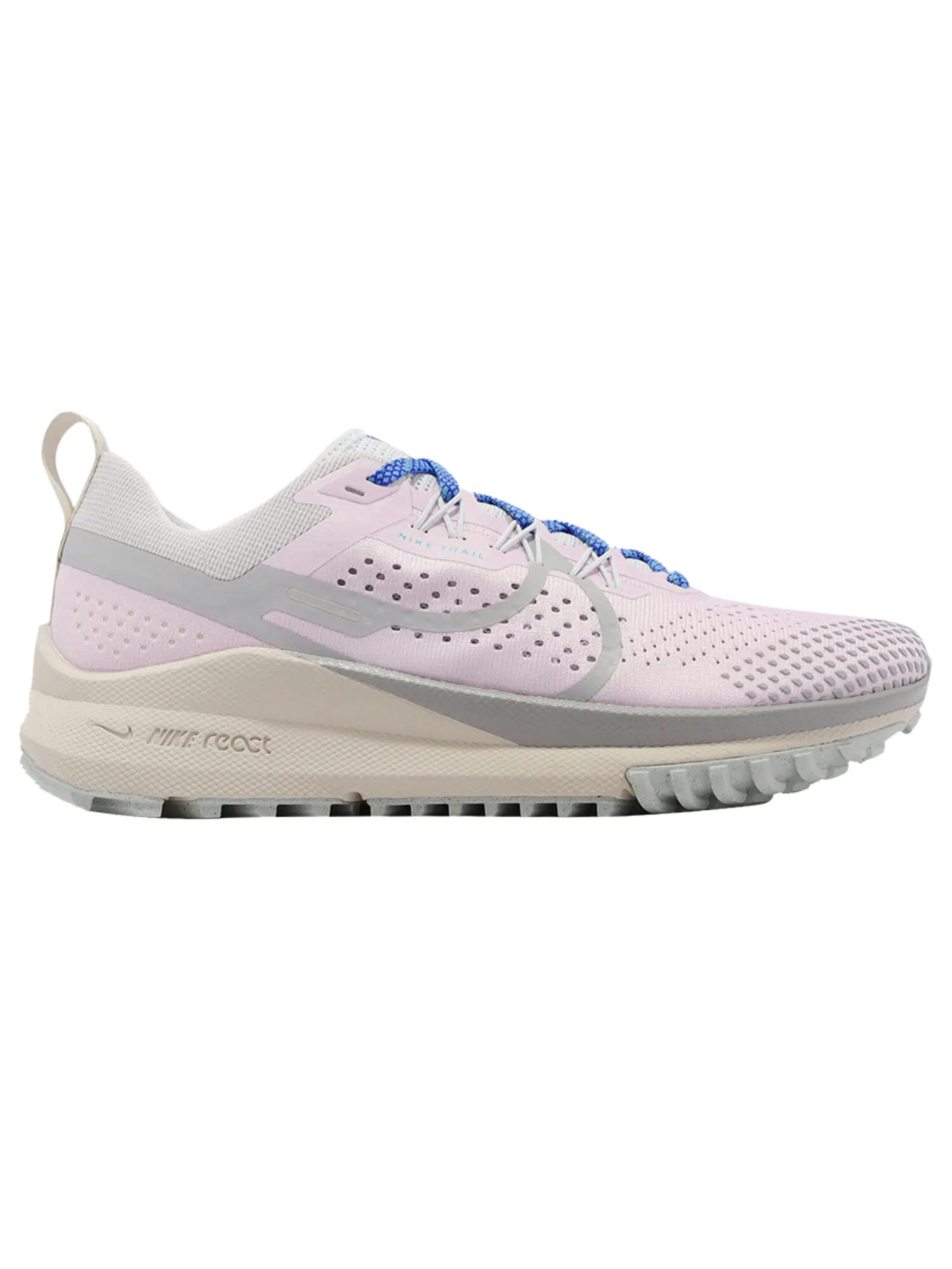 Кроссовки Nike Wmns React Pegasus Trail 4 'Pearl Pink Wolf Grey' — изображение 1 из 1, розовый