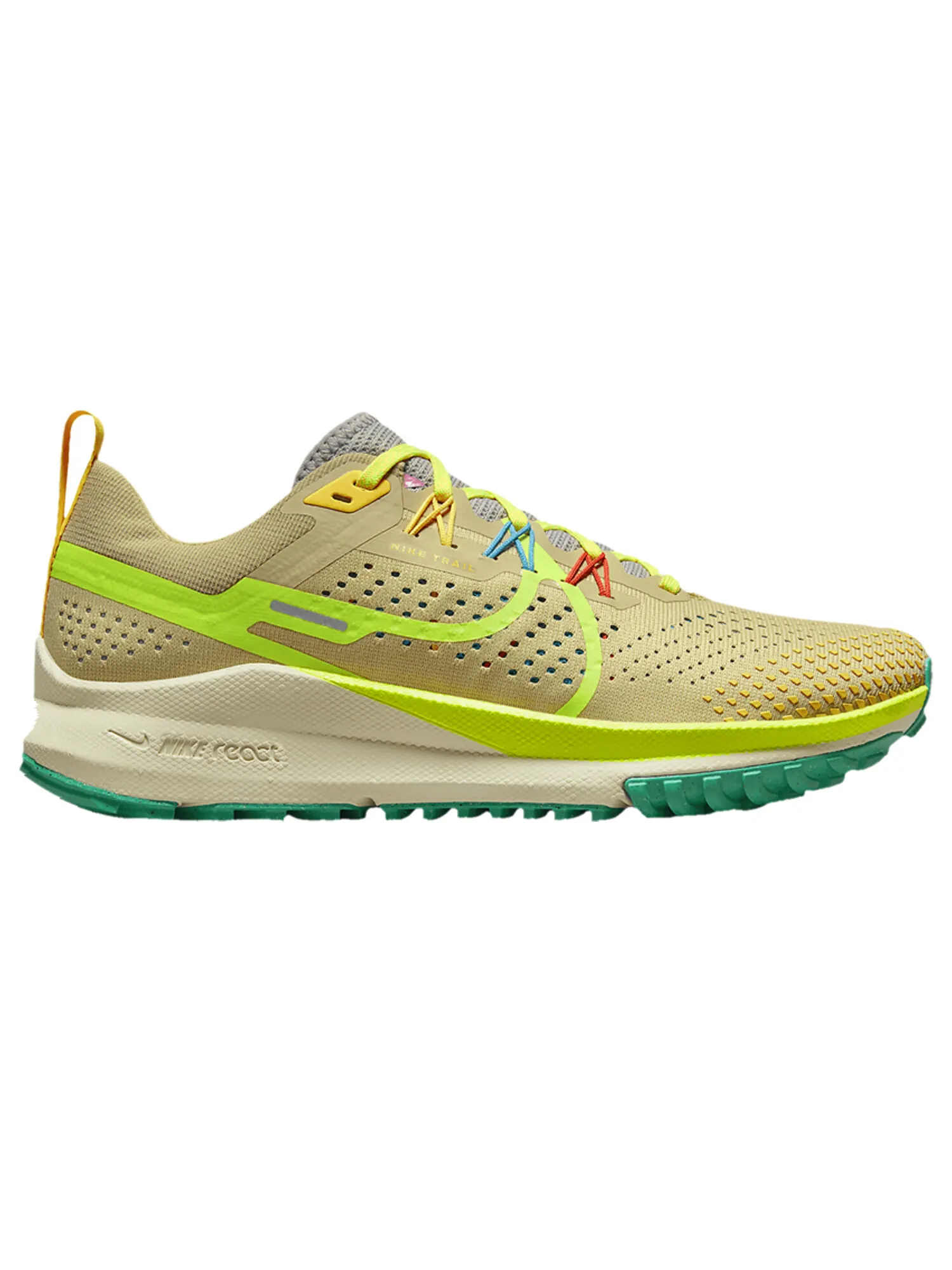 Кроссовки Nike Wmns React Pegasus Trail 4 'Team Gold Volt' — изображение 1 из 1, золото