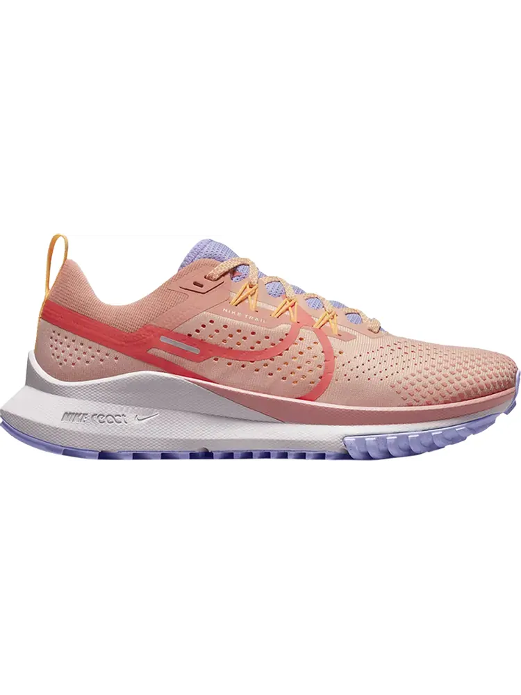 Кроссовки Nike Wmns React Pegasus Trail 4 'Arctic Orange Purple Pulse' — изображение 1 из 1, оранжевый