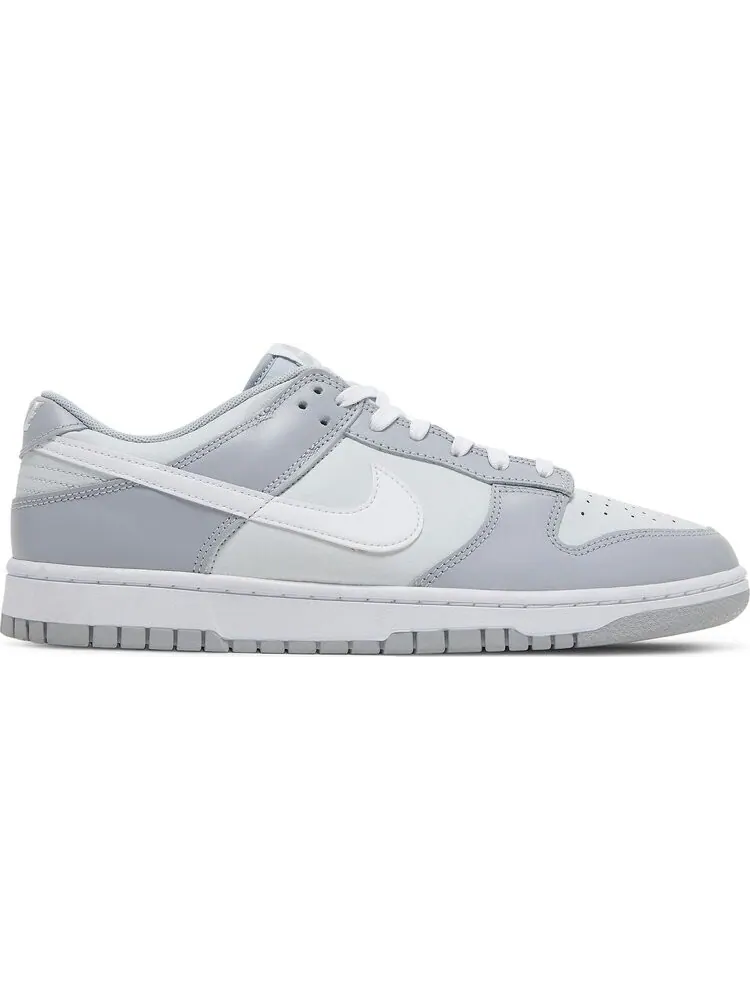 Кроссовки Nike Dunk Low 'Pure Platinum Wolf Grey' — изображение 1 из 8, серый