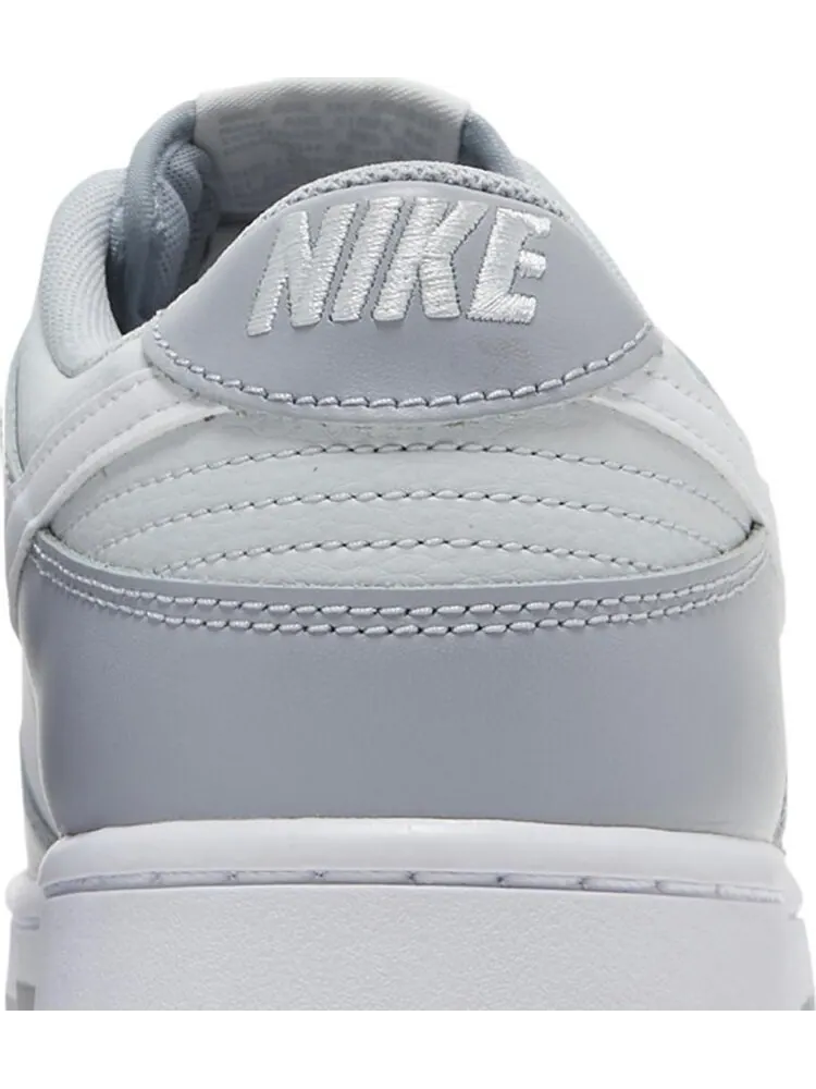 Кроссовки Nike Dunk Low 'Pure Platinum Wolf Grey' — изображение 7 из 8, серый