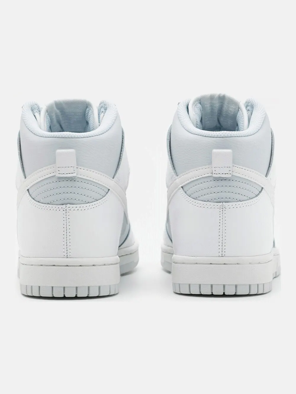 Кроссовки Nike Sportswear Dunk Hi Retro — изображение 3 из 8, белый/голубой