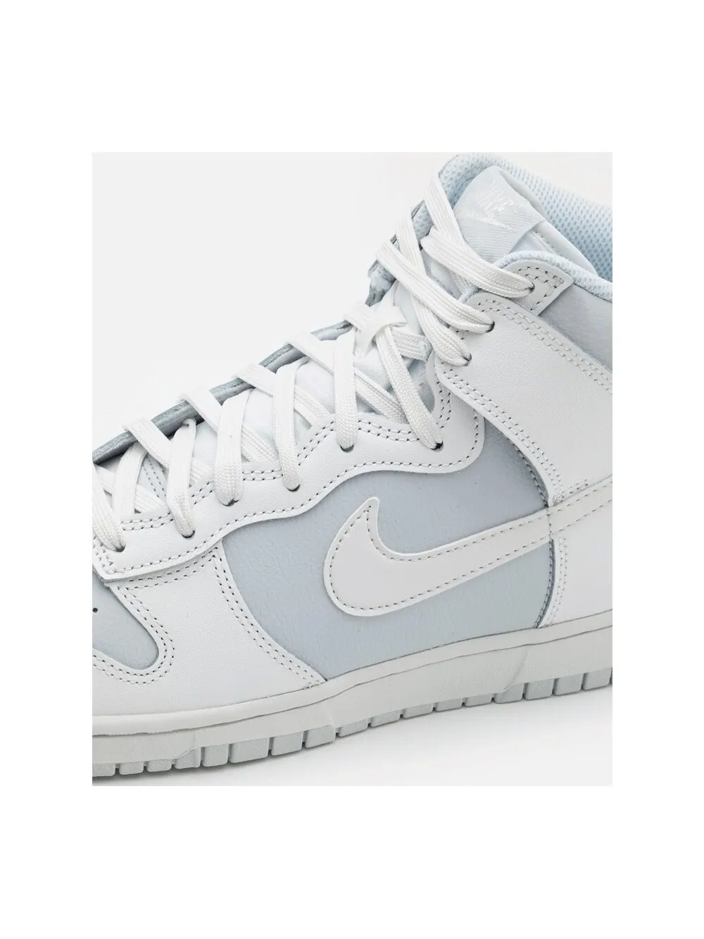 Кроссовки Nike Sportswear Dunk Hi Retro — изображение 6 из 8, белый/голубой
