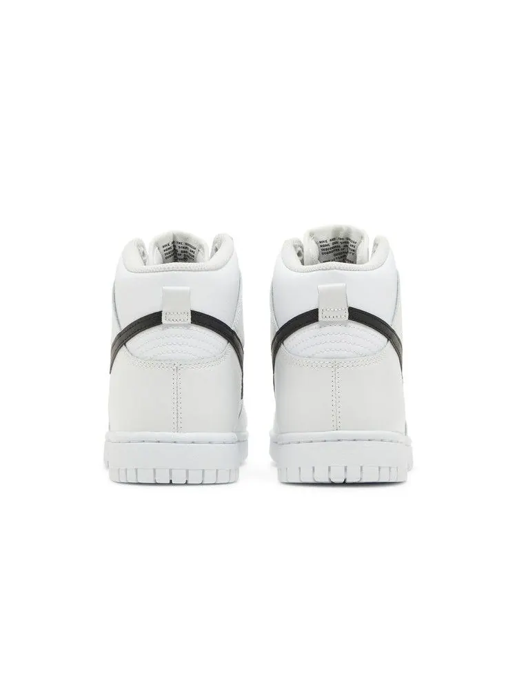 Кроссовки Nike Dunk High, Reverse Panda — изображение 6 из 8, белый