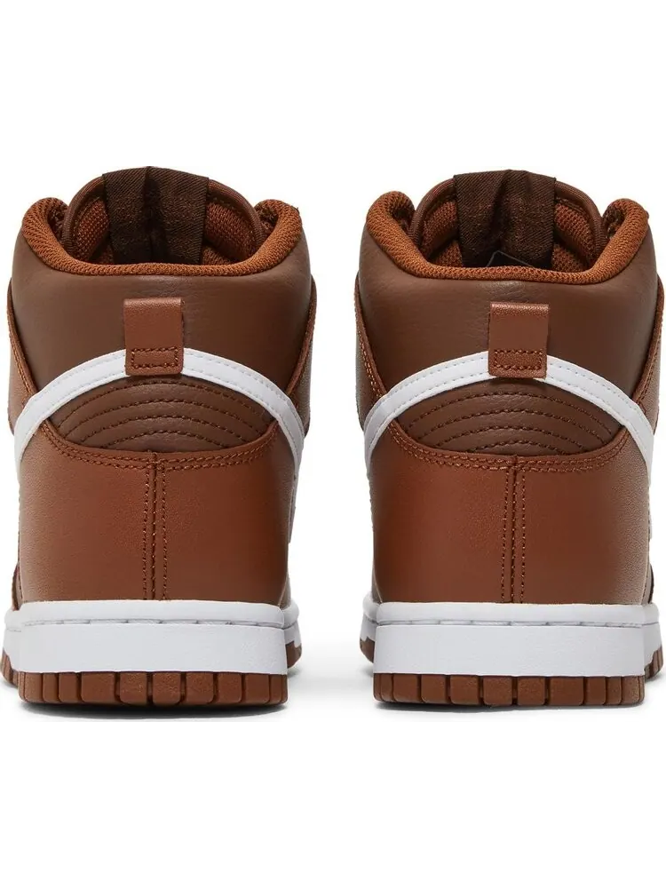 Кроссовки Nike Dunk High 'Chocolate' — изображение 6 из 8, коричневый