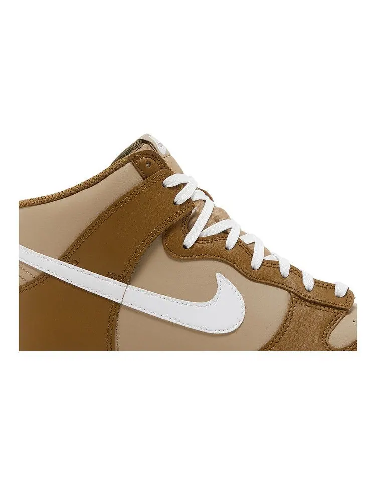 Кроссовки Nike Dunk High — изображение 2 из 8, коричневый