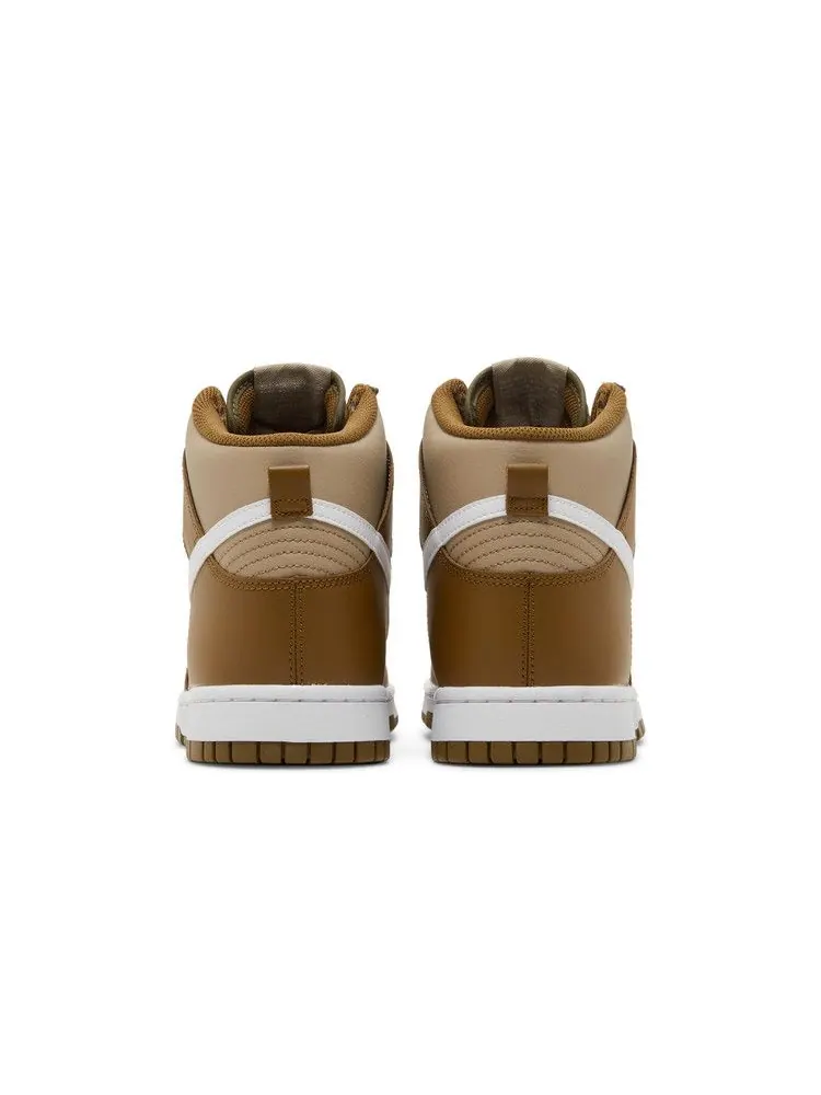 Кроссовки Nike Dunk High — изображение 6 из 8, коричневый